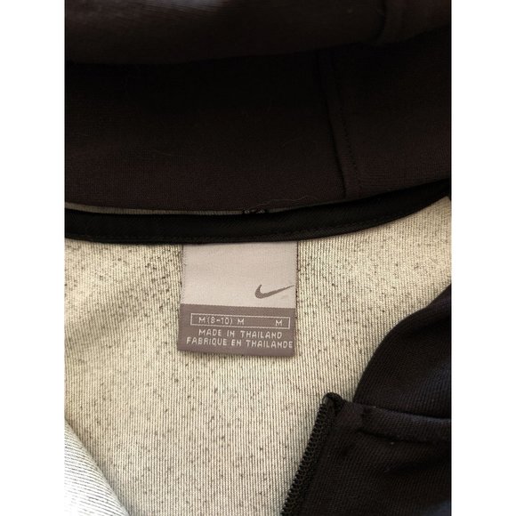 Nike Black Hoodie Zip Up Jacket Pink Stripe - Picture 11 of 11